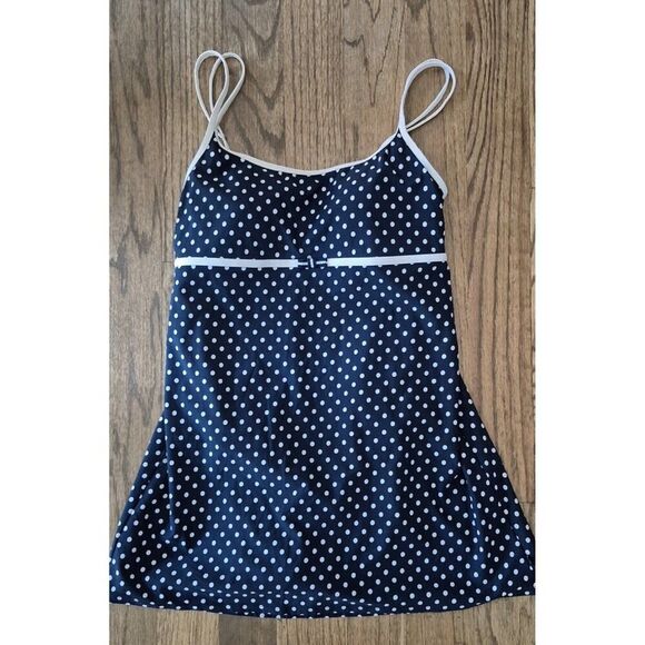 Nautica Skirted One-Piece Bathingsuit Swimsuit Women's Size 10 - Picture 1 of 5